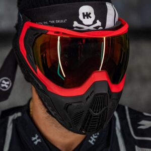 SLR GOGGLE - FLARE (RED/BLACK) SCORCH LENS