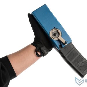 Cargador rápido EMG Odin Innovations M12 Sidewinder con amortiguador de sonido M12 (color: Edición especial en azul